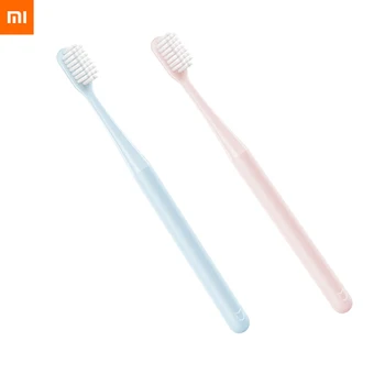 НОВЕЙШАЯ Оригинальная Зубная Щетка Xiaomi mijia Better Wire Brush Импортная ультратонкая мягкая щетка Для Ухода За зубами 2 цвета