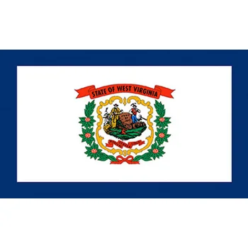 Флаг штата Западная Вирджиния США 90 *150 см